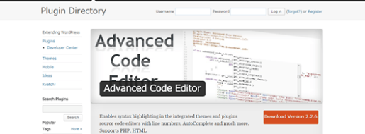 WordPress 管理画面でファイルを直接編集できるプラグイン？Advanced Code Editor